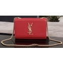 Yves Saint Laurent Monogramme Cross-body Shoulder Bag 1311228 Red HV00620NP24