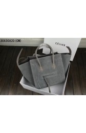 2015 Celine collection nubuck 3341-1 gray HV08163Rc99