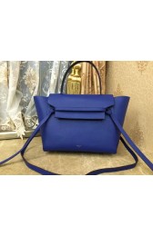 2015 Celine spring and summer top limited edition original litchi grain 3346 royal blue HV04589Ag46