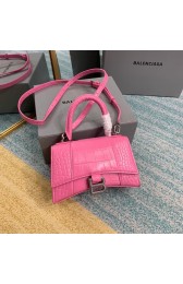 Balenciaga Hourglass XS Top Handle Bag 28331S pink HV01350NP24