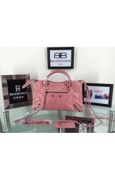 Balenciaga The City Handbag Calf leather 084332 pink HV06825kC27