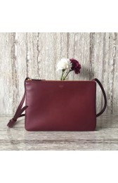 Celine Original Leather Shoulder Bag 55421 Burgundy HV08225zd34