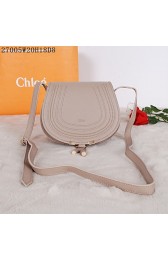 Chloe mini shoulder bags calf leather 27005 grey HV00838Fh96