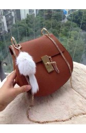 Chloe small grained leather cross-body bag 3369 Wheat HV00572dN21