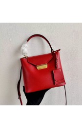 Designer Prada Calf skin tote 1BN012 red HV09324vs94