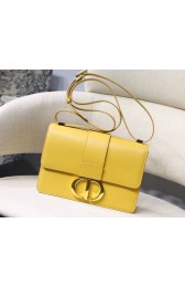 Dior 30 MONTAIGNE CALFSKIN BAG M9203 yellow HV09633Xp72