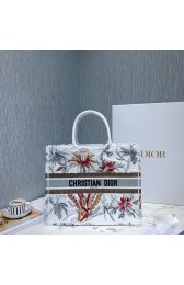 DIOR BOOK TOTE BAG IN EMBROIDERED CANVAS C1286-7 HV03676rh54