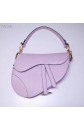 Dior SADDLE-TAS VAN KALFSLEER M0446C violet HV06452Ty85