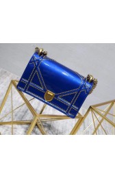 Dior Small Diorama flap bag calfskin M0421 blue HV03066EC68