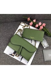 DIOR WITH CHAIN bag 26955 green HV10676dw37