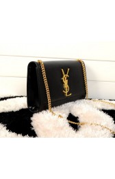 Fake 2015 Yves Saint Laurent new model fashion shoulder bags caviar 6781 black HV00586qZ31