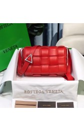 Fake Bottega Veneta PADDED CASSETTE BAG 591970 RED HV01478Hj78