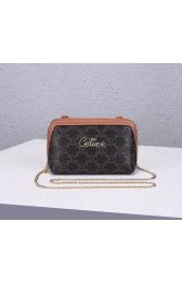 Fake Celine COATED CANVAS CL00382 brown HV01400QF99