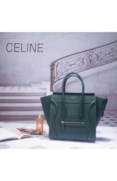 Fake CELINE MICRO LUGGAGE HANDBAG IN LAMINATED LAMBSKIN 167793-8 HV05984tu77