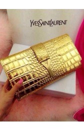 Fashion Yves Saint Laurent new model clutch 30260 gold HV04294Of26