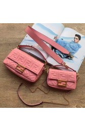 FENDI BAGUETTE Mini Shoulder Bag 8BS017 pink HV11673Hn31