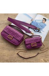 FENDI BAGUETTE Mini Shoulder Bag 8BS017 purple HV04782vN22