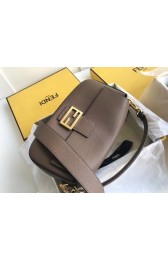 Fendi BAGUETTE Shoulder Bag 8BR600 grey HV03712Rk60