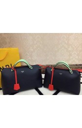 Fendi BY THE WAY Bag Calfskin Leather 55208 Black&Green&Orange HV02411ff76