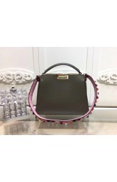 First-class Quality Fendi PEEKABOO Tote Bag 3659 green HV08861VJ28