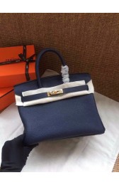 Hermes Birkin Tote Bag Original Togo Leather BK35 dark blue HV01602pk20