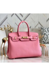 Hermes original Epsom Leather HB35O pink&gold Metal HV08214KX86