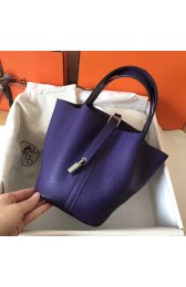 Hermes Picotin Lock PM Bags Original Leather H8688 violet HV01164Wi77