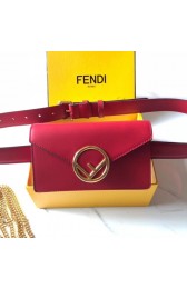 High Quality Fendi BELT BAG leather belt bag 8BM005 red HV05726BH97