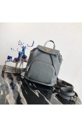 High Quality Prada original Leather backpack 1BZ035 grey HV08646BH97