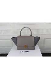 High Quality Replica 2015 Celine classic nubuck leather with original leather 3345 gray HV02703aR54