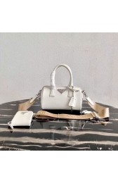 High Quality Replica Prada Re-Edition 2005 top-handle bag 1BB846 white HV01243aR54