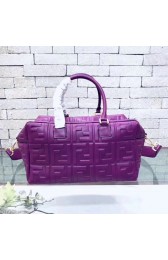 Hot Fendi Boston Bag 8BL141A purple HV08814cT87