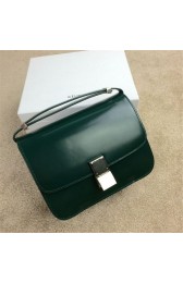 Imitation 2015 Celine new model classic retro 11042 dark green HV11798Fo38