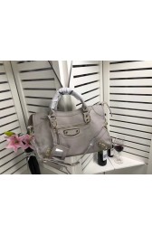 Imitation Balenciaga The City Handbag Sheepskin 084334 light gray HV00597Tm92