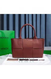 Imitation Bottega Veneta ARCO TOTE 609175 Rust Bark HV05093lH78