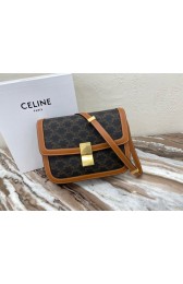 Imitation CELINE LARGE TRIOMPHE BAG CALFSKIN 88007 Brown HV05489Nj42