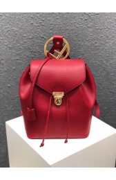 Imitation FENDI BACKPACK Red leather backpack 8BZ043A HV06188lH78