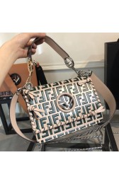 Imitation Fendi KAN I LOGO Handbag medium 8BT284 green HV09469Za30