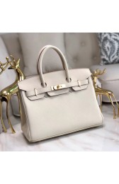 Imitation Hermes original Epsom Leather HB35O cream&gold Metal HV10026Dl40