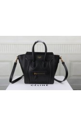 Imitation High Quality 2015 Celine classic 3308 black HV11697HH94