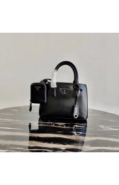 Imitation Prada Saffiano leather mini-bag 1BA296 black HV01458SU87