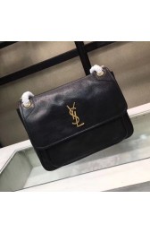 Imitation Saint Laurent Niki Large Monogram Shoulder Bag 2829 black HV07622Ug88