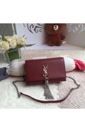 Imitation Top Yves Saint Laurent Monogramme Cross-body Shoulder Bag 8011 red HV00001Ih82