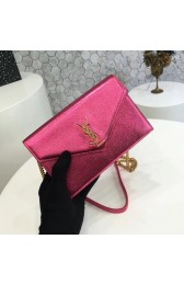 Imitation ysl small kate satchel original Calf leather 2822 rose Gold chain HV01578Fo38