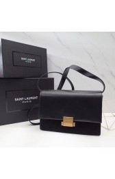 Imitation Yves saint Laurent Classic Monogramme Flap Bag Calf leather 482044 black HV01184KV93