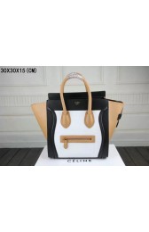 Knockoff 2015 Celine Collection 3308 white&black&apricot HV07667WW40