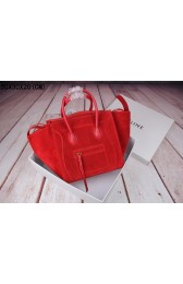 Knockoff AAAAA 2015 Celine classic nubuck leather with original leather 3341-4 red HV09448Jc39