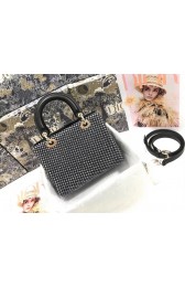 Knockoff Best LADY DIOR Pearl and Thread Embroidery cattle leather M0565OSCQ-1 HV02065sm35