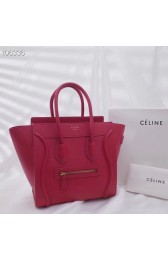 Knockoff CELINE MICRO LUGGAGE HANDBAG IN LAMINATED LAMBSKIN 167793-16 HV06602cS18