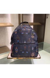 Knockoff Fendi BACKPACK 36969 dark blue HV00966yN38